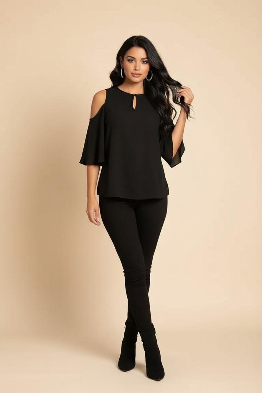 Sam Eldeman Flowy Sexy Romantic Designer Top Size L Classy Elegant Whimsical Y2K